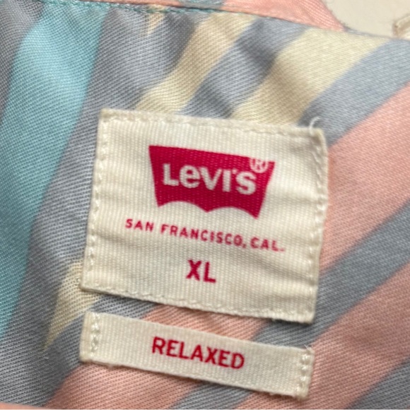 Levi's Multicolor Striped Men's Shirt - Picture 3 of 8